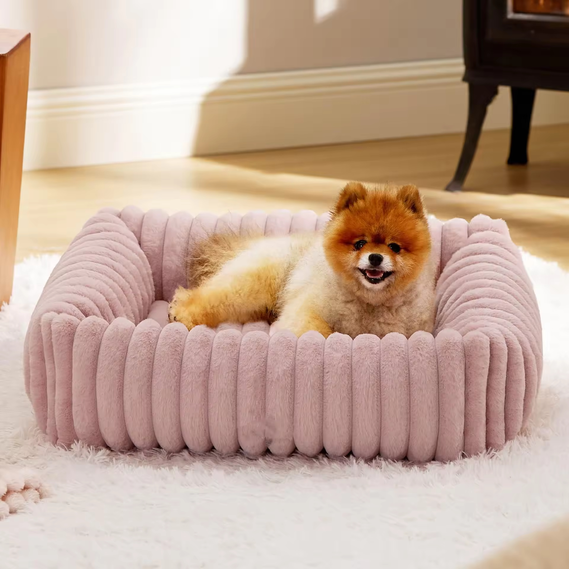 Custom Logo Pet Product Supplier Cat Dog Bed Luxury