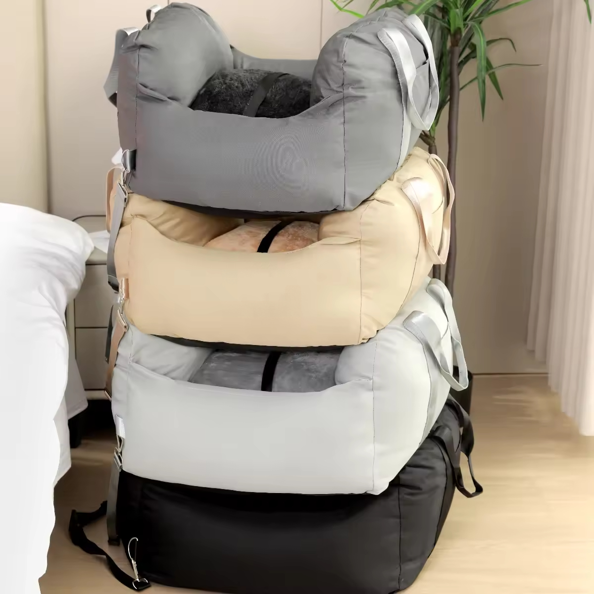 Pet Product Washable Detachable Portable Dog Car Bed