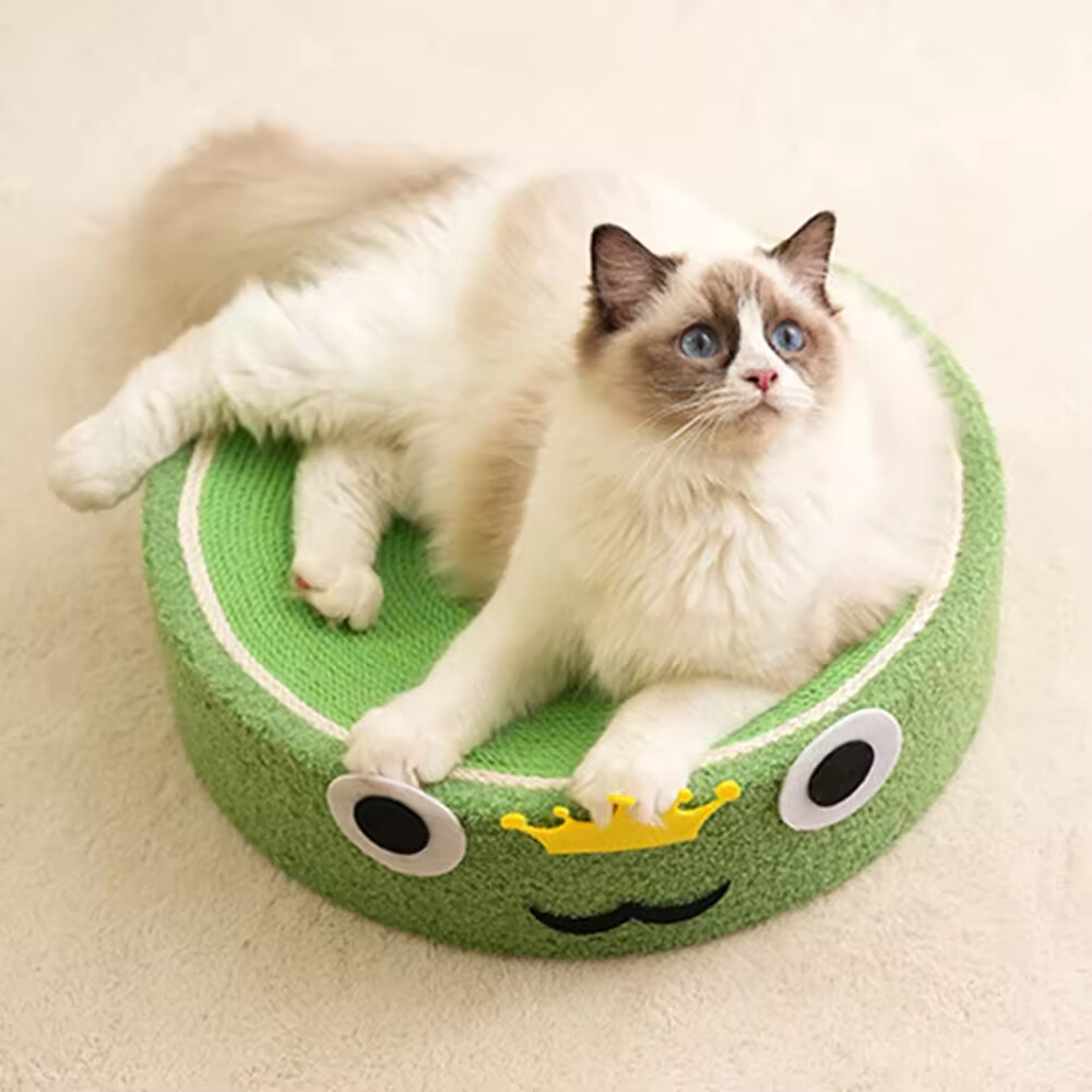 Pet Supplier Sisal Round Cat Scratcher Bed