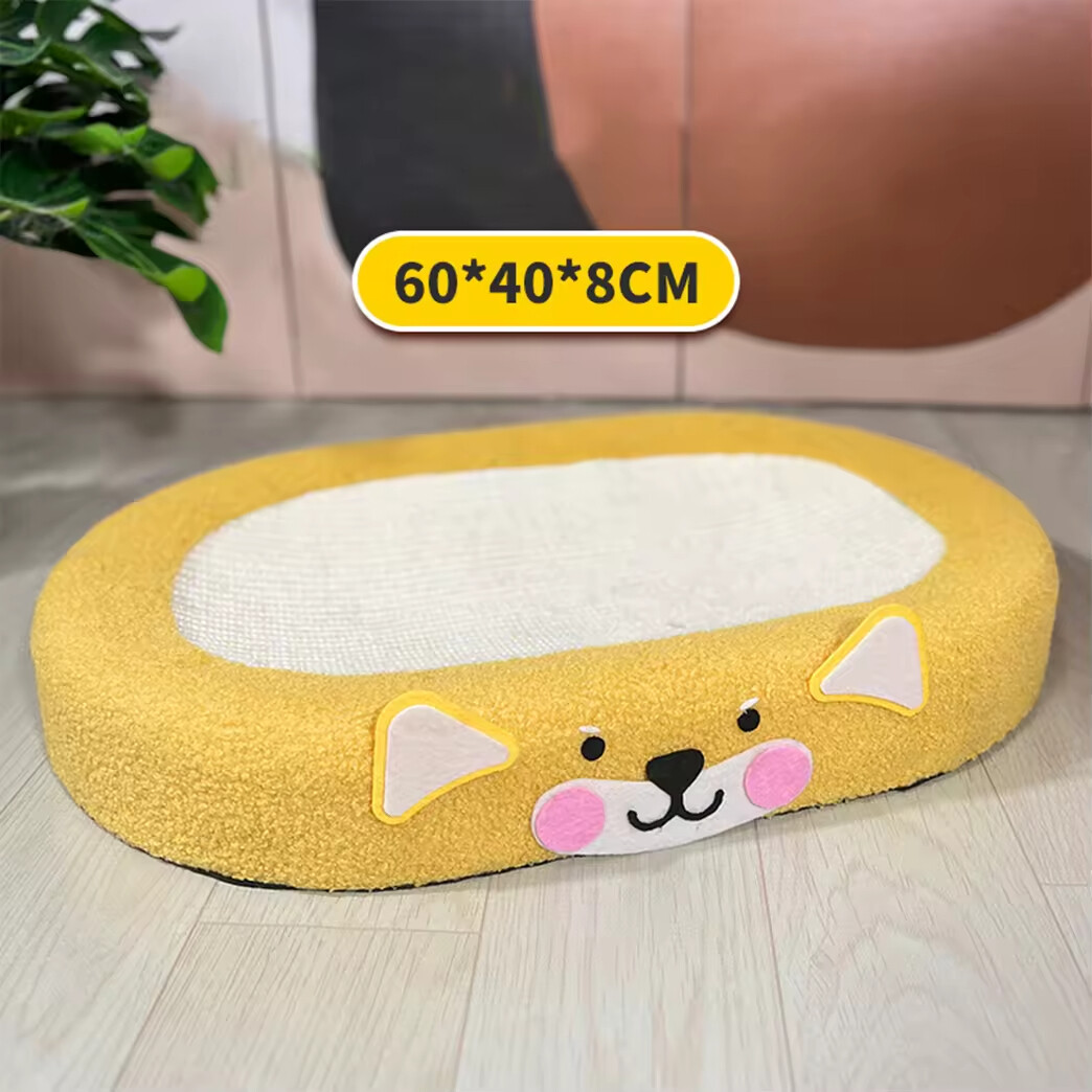 Pet Supplier Sisal Round Cat Scratcher Bed