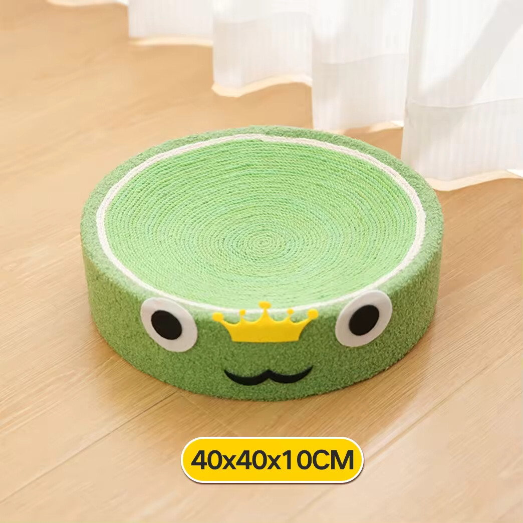 Pet Supplier Sisal Round Cat Scratcher Bed