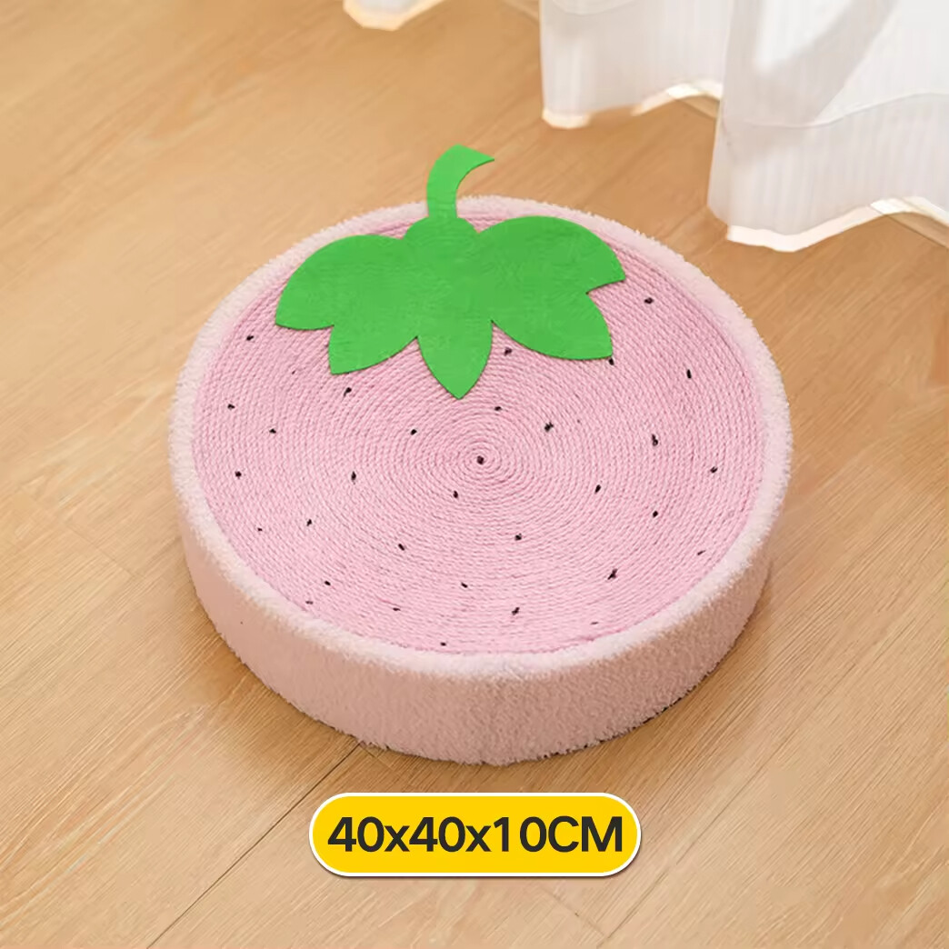 Pet Supplier Sisal Round Cat Scratcher Bed