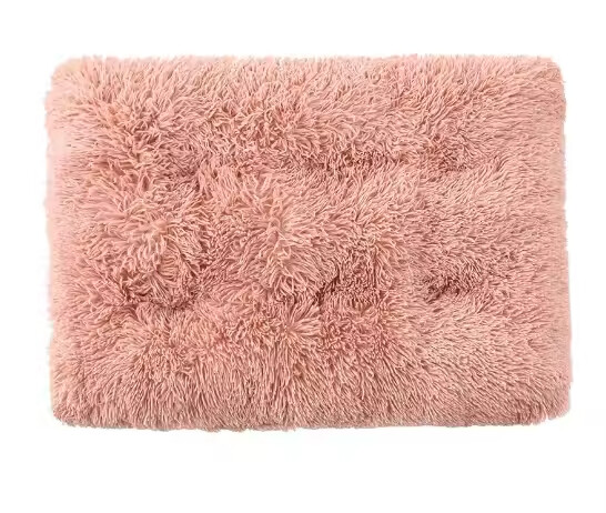 Pet Supplier Custom Logo Soft Plush Anti-slip Cat Dog Cushion