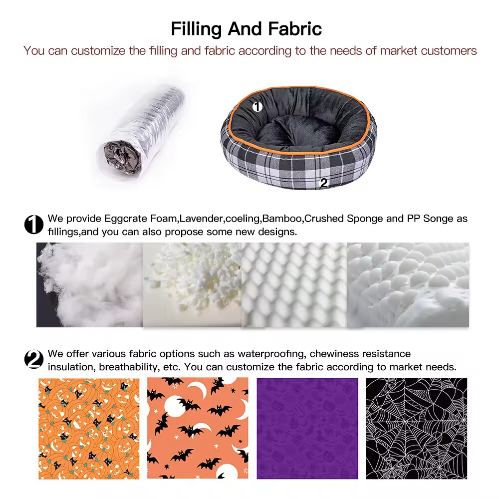 Pet Accessories Dog Halloween Bed