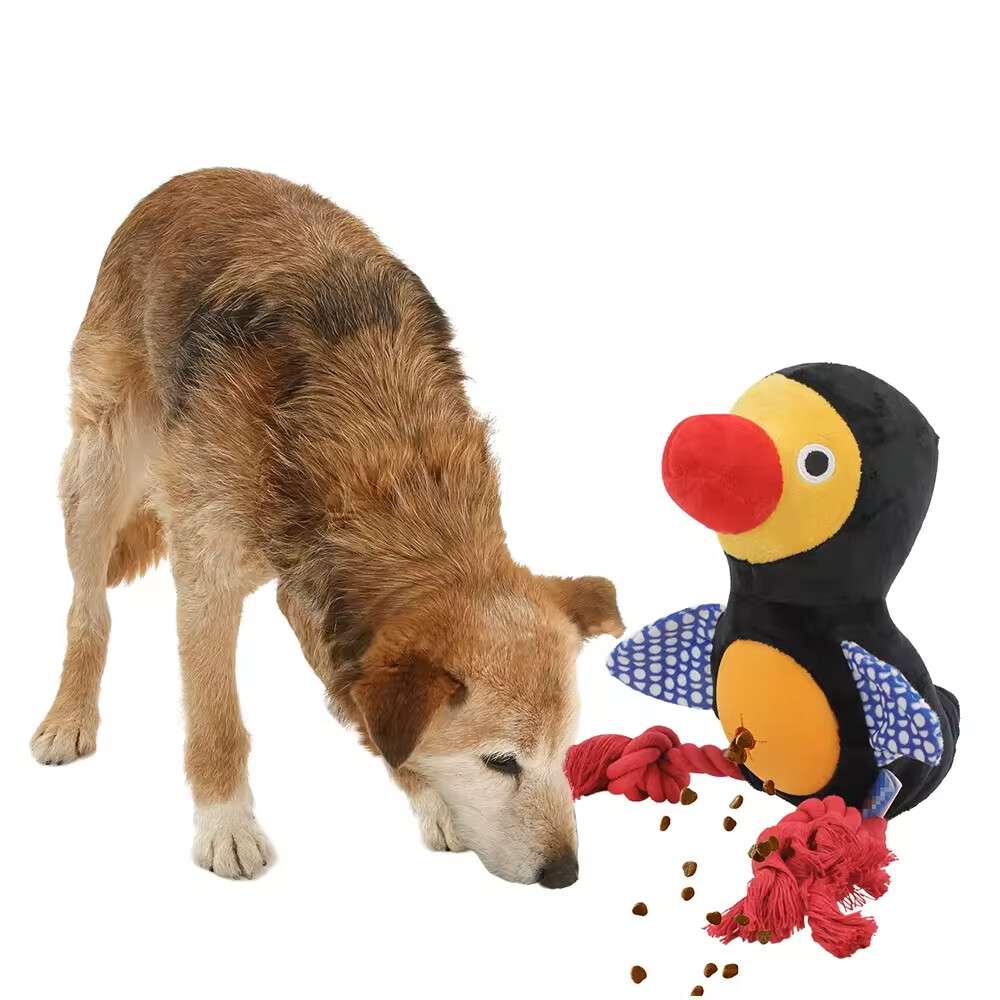 Chew Feeder Dog Plush Rope Toy