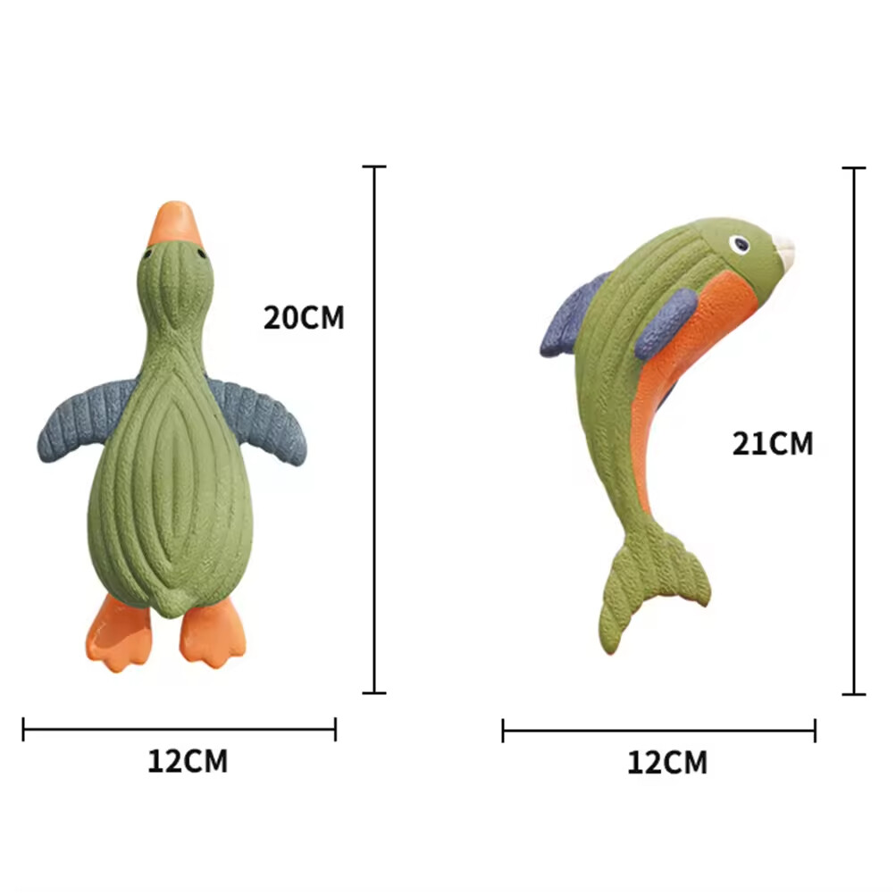 Squeaky Chew Dog Latex Toy