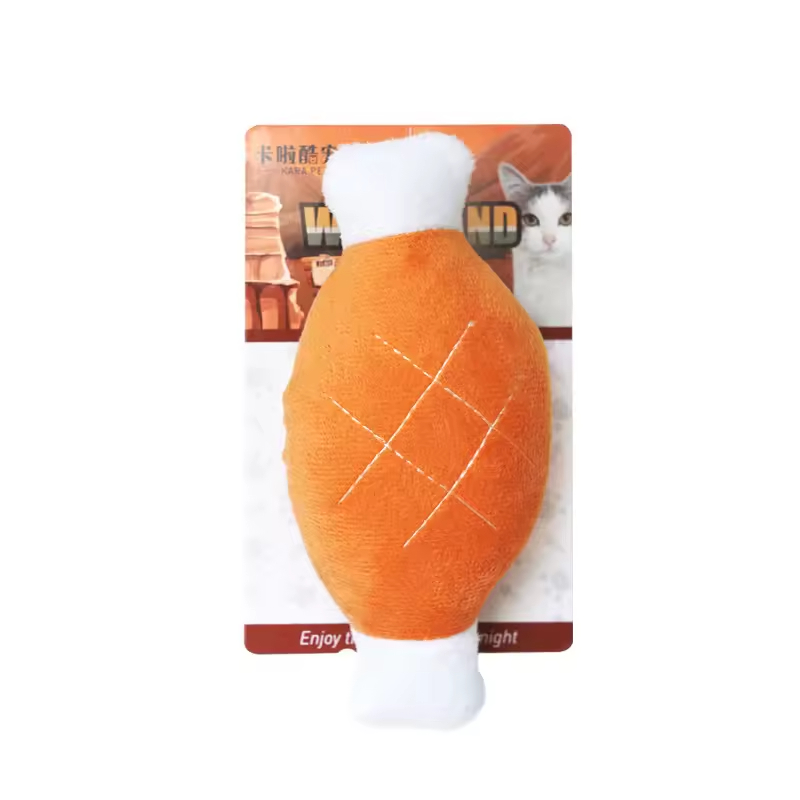 Chicken Leg Squeaky Dog Plush Toys