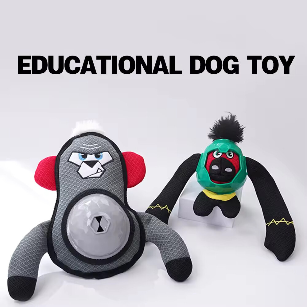 TPR Feeder Dog Plush Toys