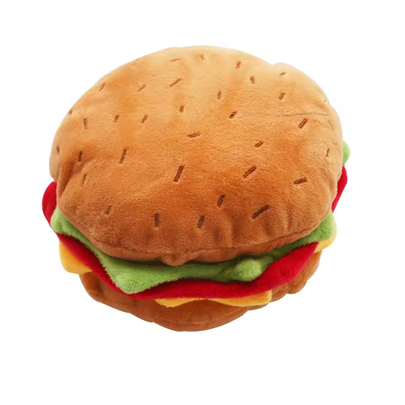 Food Design Dog Plush Toys