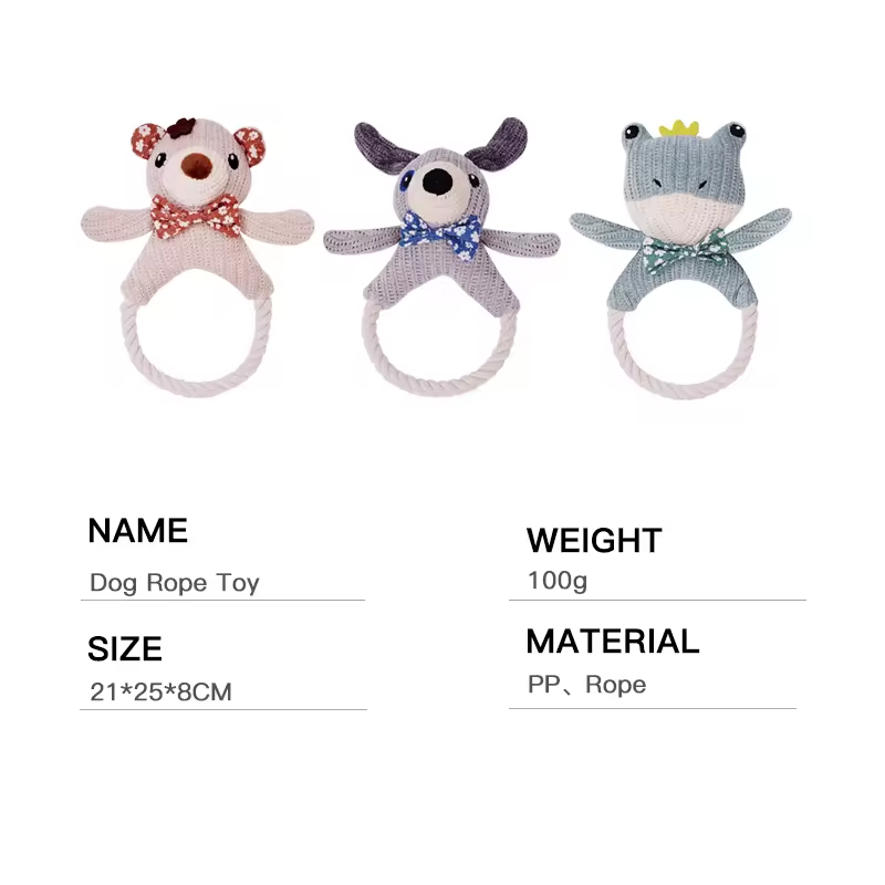 Woven Sherger Bite Resistant Dog Rope Toys