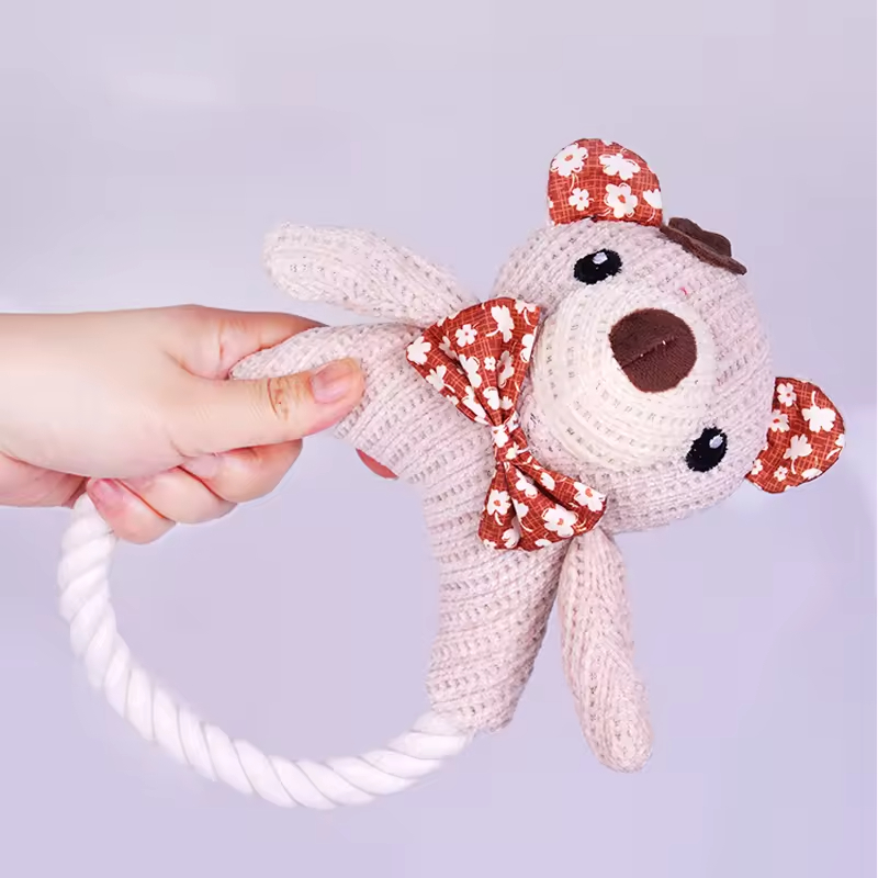 Woven Sherger Bite Resistant Dog Rope Toys