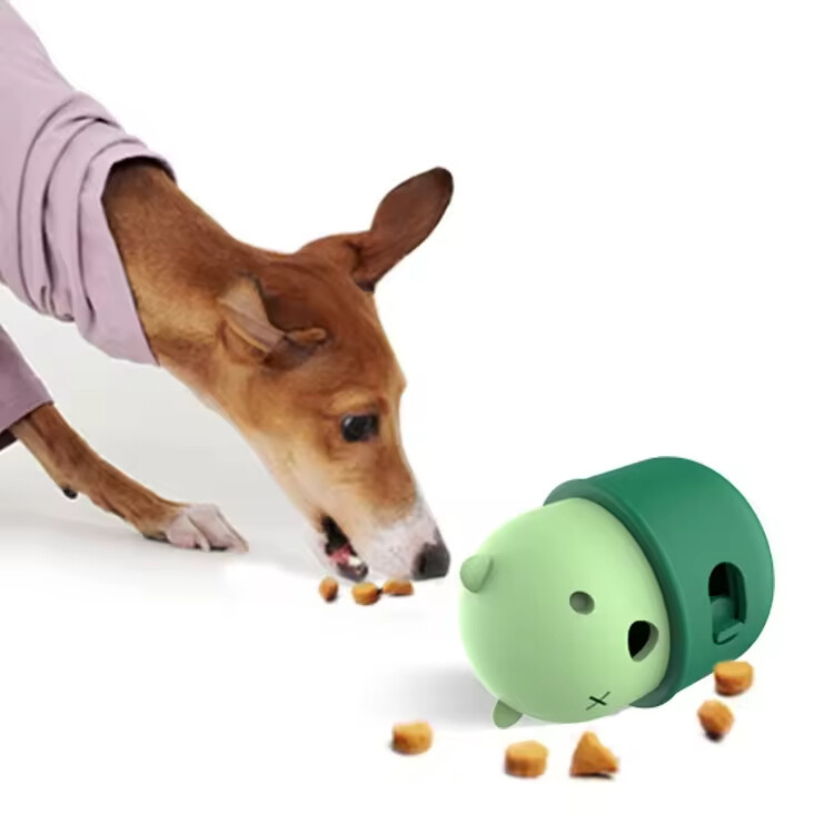 Silicone Food Feeder Dog Puzzle Toys