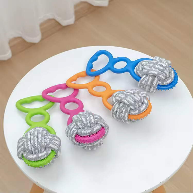 Chew Dog Tpr Rope Toys Set