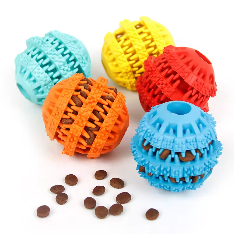 Clean Teeth Chew Dog Feeder Toys