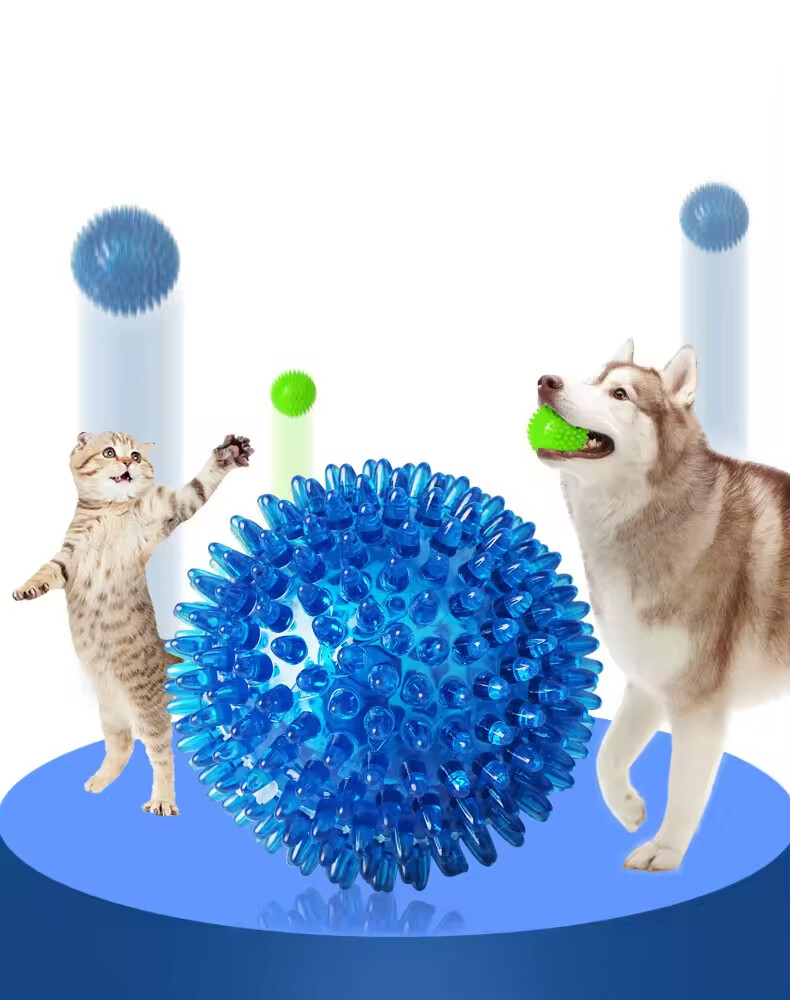 Squeaky Tpr Dog Chew Ball Toys