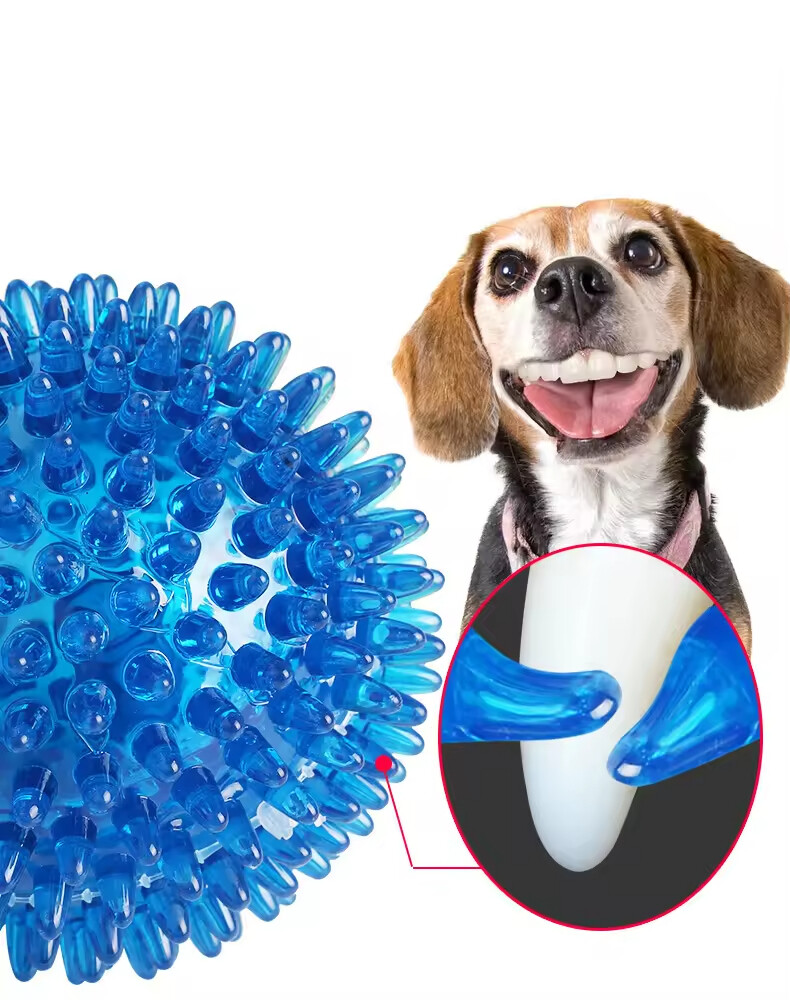 Squeaky Tpr Dog Chew Ball Toys