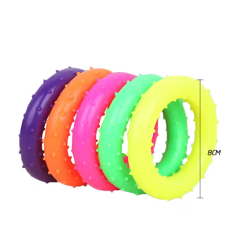 Rubber Circle Shape Dog Tpr Toys