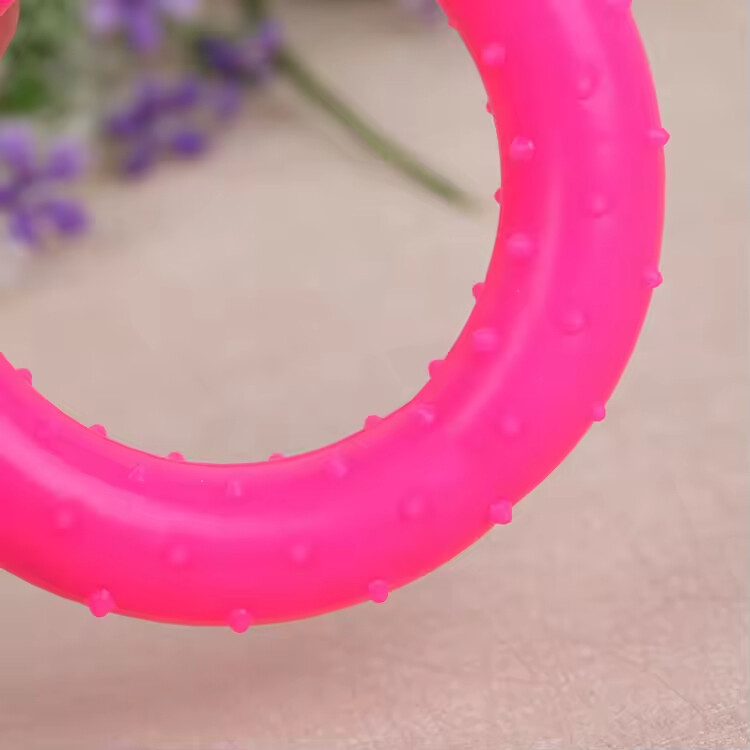 Rubber Circle Shape Dog Tpr Toys