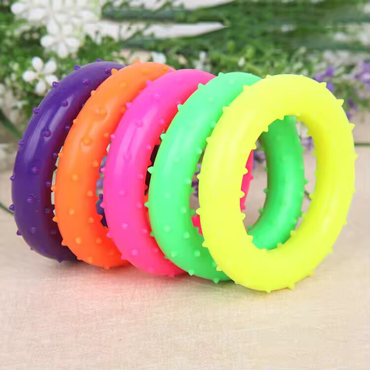 Rubber Circle Shape Dog Tpr Toys