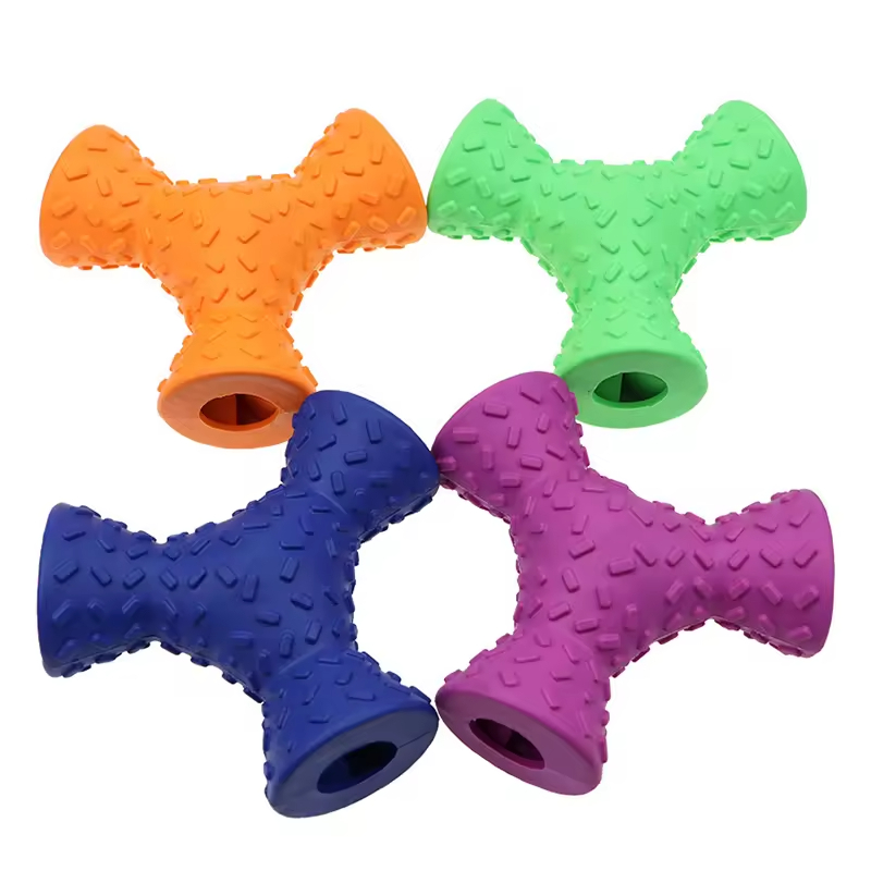 Multi-design Chew Dog Rubber Toys