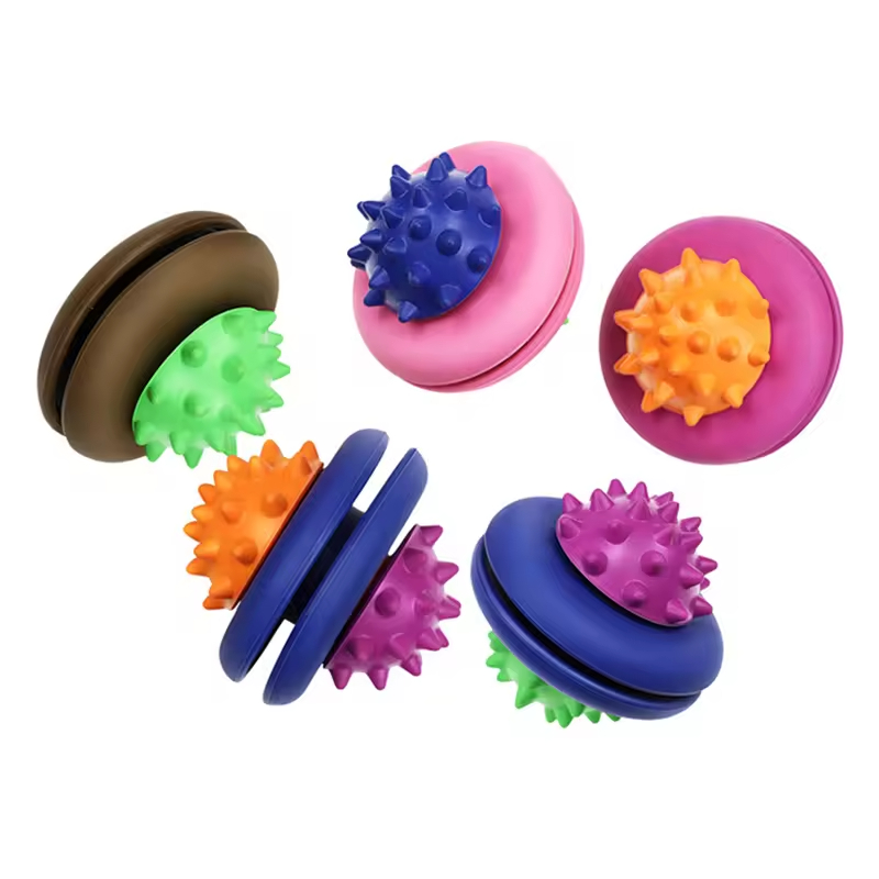 Multi-design Chew Dog Rubber Toys