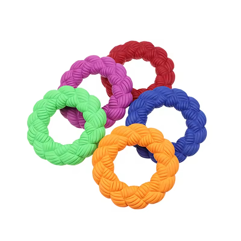 Multi-design Chew Dog Rubber Toys