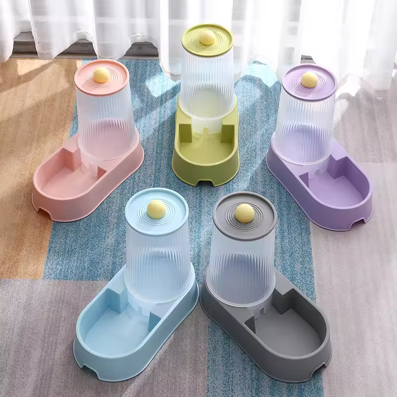 Large Volume Indoor Dog Food Water Dispenser