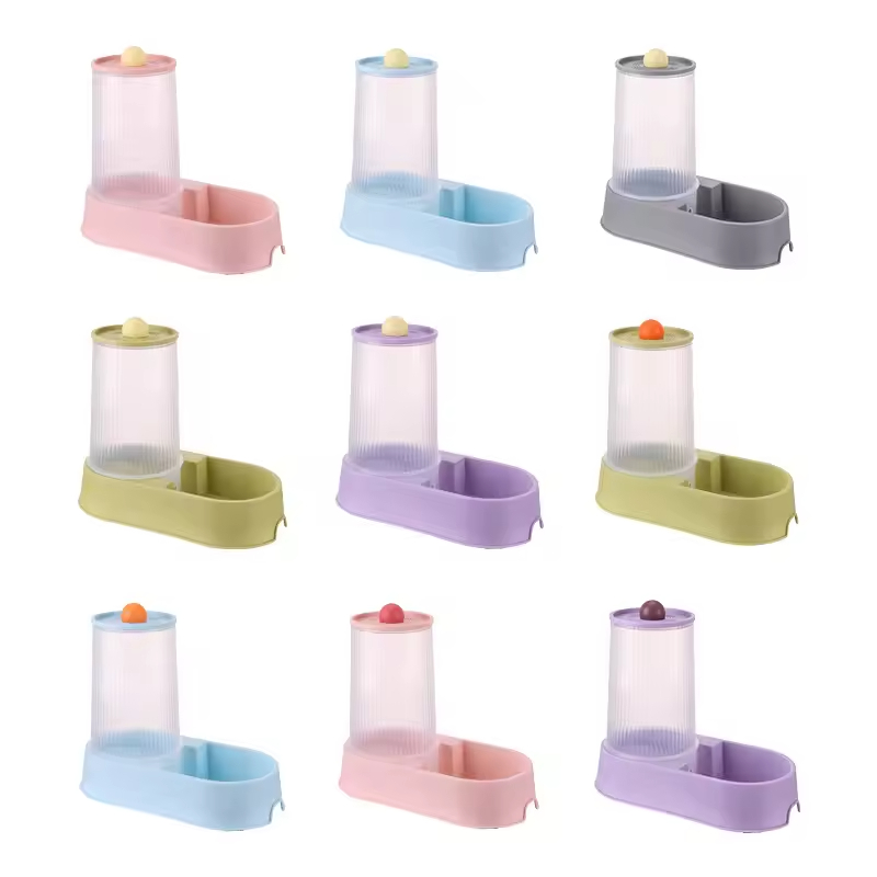 Large Volume Indoor Dog Food Water Dispenser