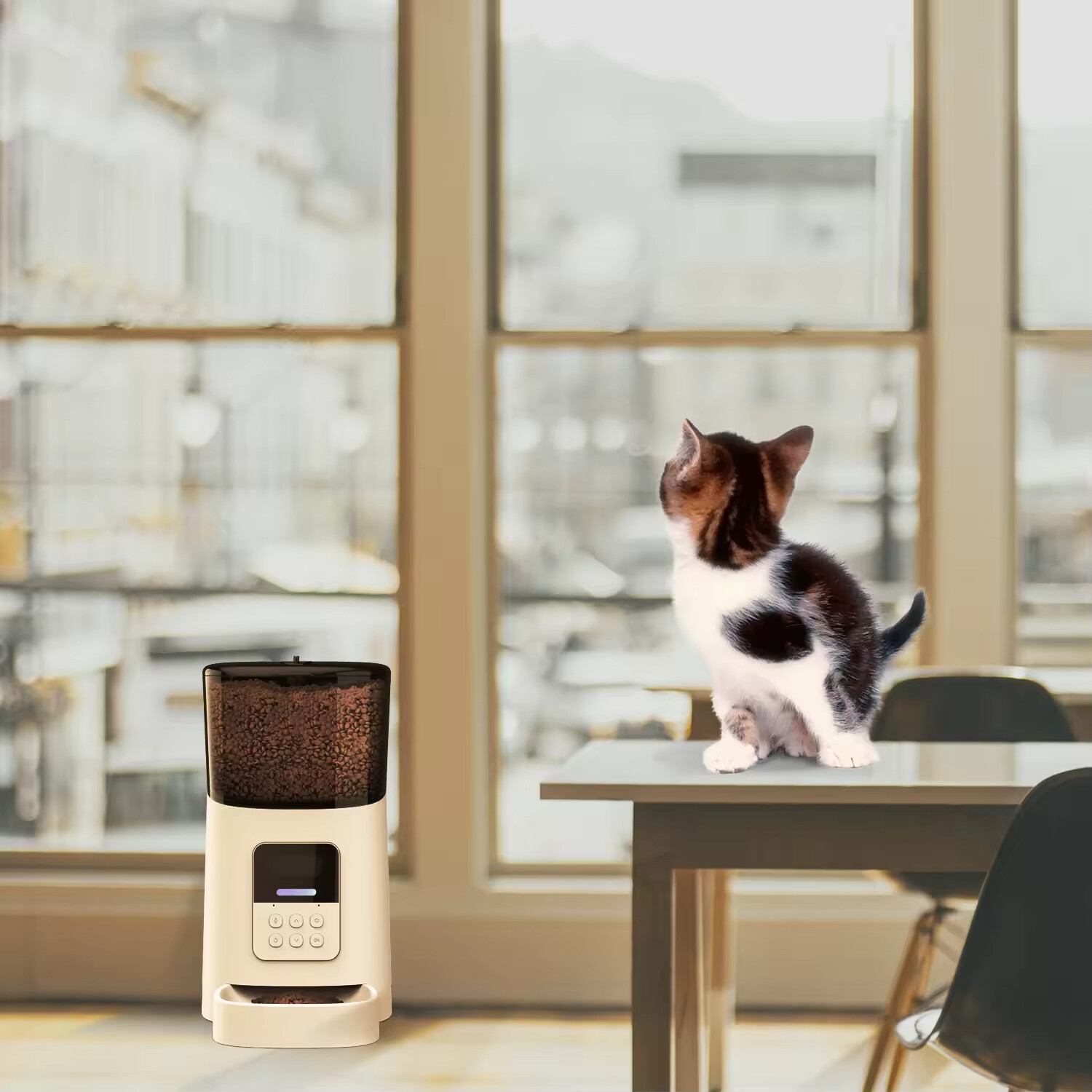 Smart Time Control Automatic Pet Feeder