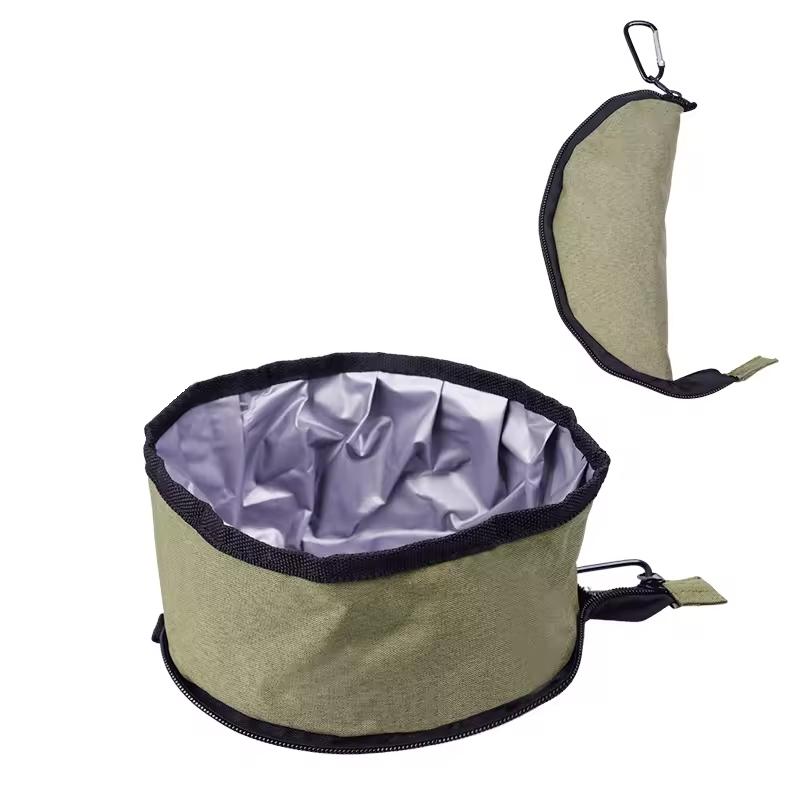 Foldable Carrier Outdoor Dog Travel Bowl