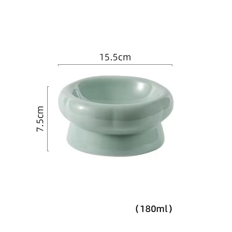 Ceramic Cat Petal Bowl