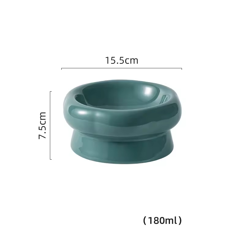 Ceramic Cat Petal Bowl