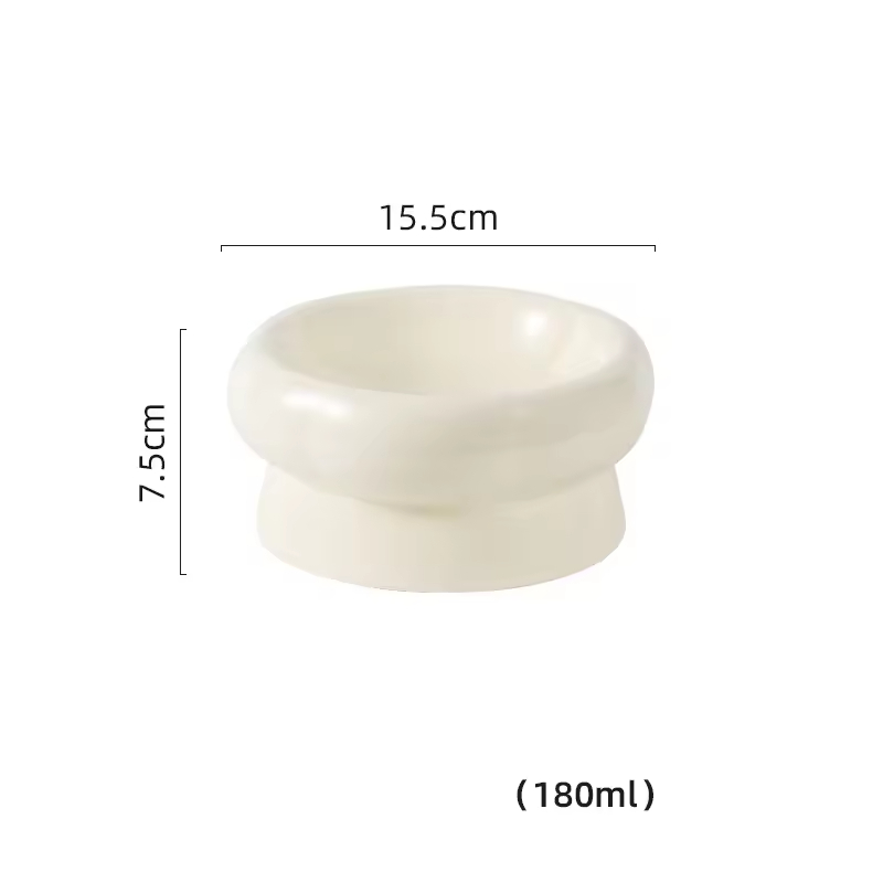 Ceramic Cat Petal Bowl