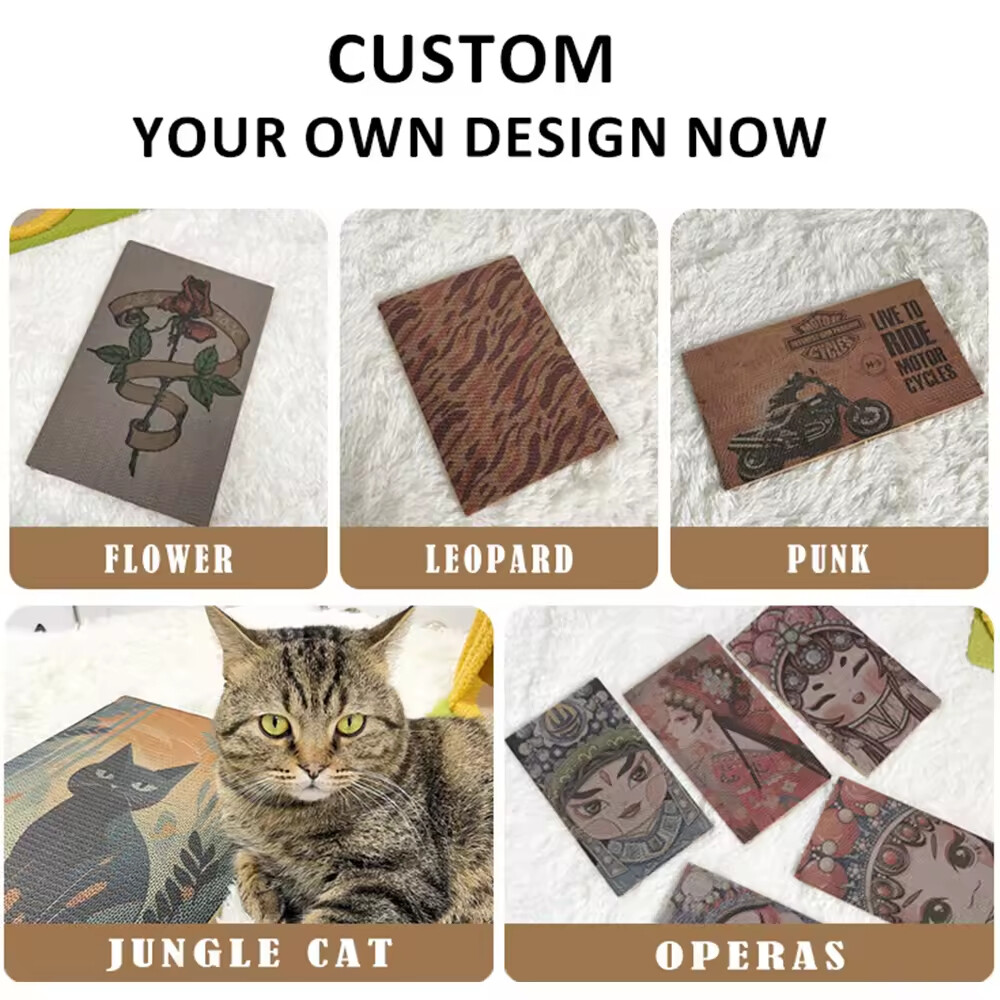 Stick Wall Corrugated Cat Scratcher Board