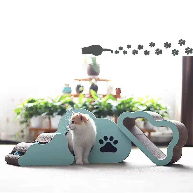 Cute Design Corrugated Cat Scratcher Cardboard