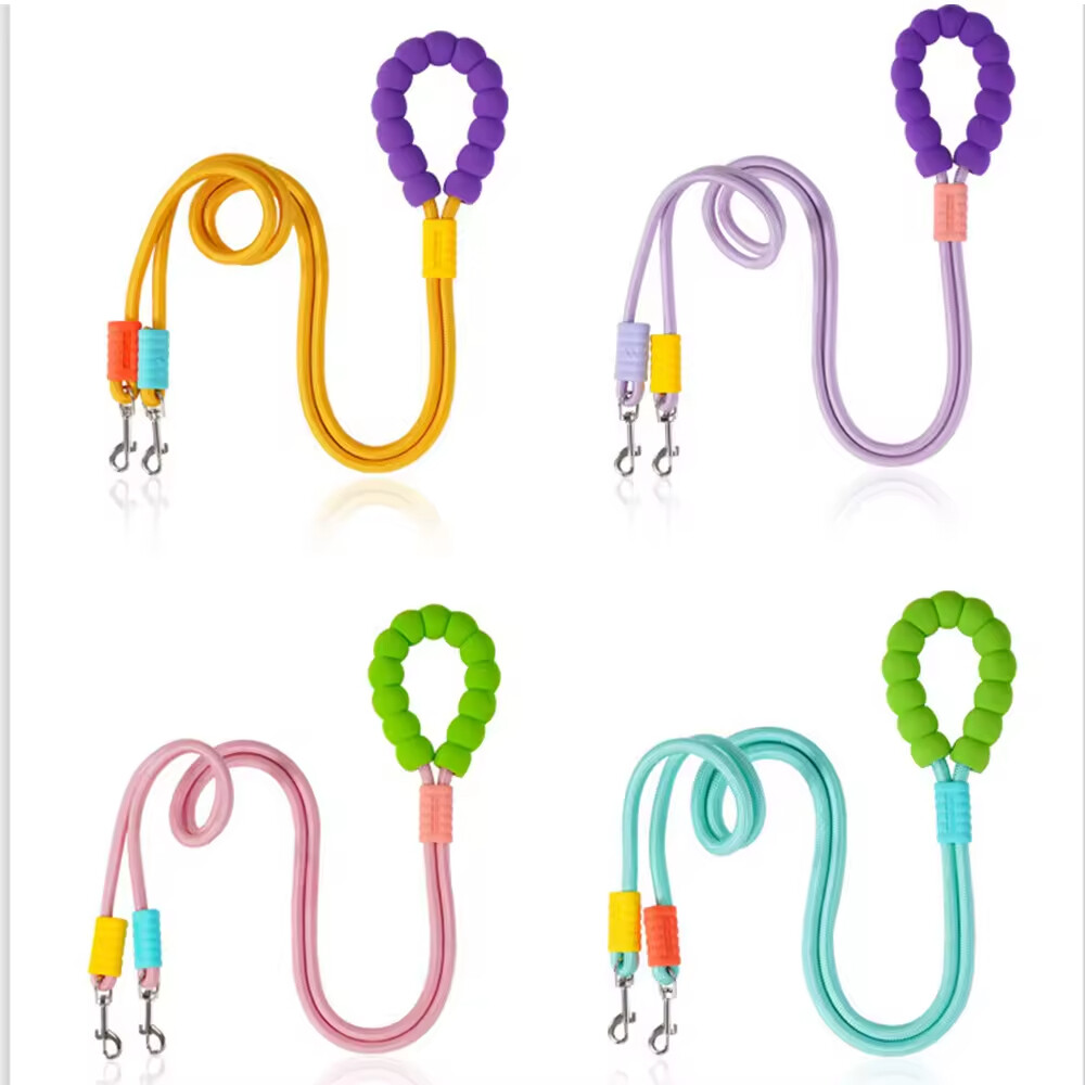 Adjustable Rope Dog Collar and Leash Set