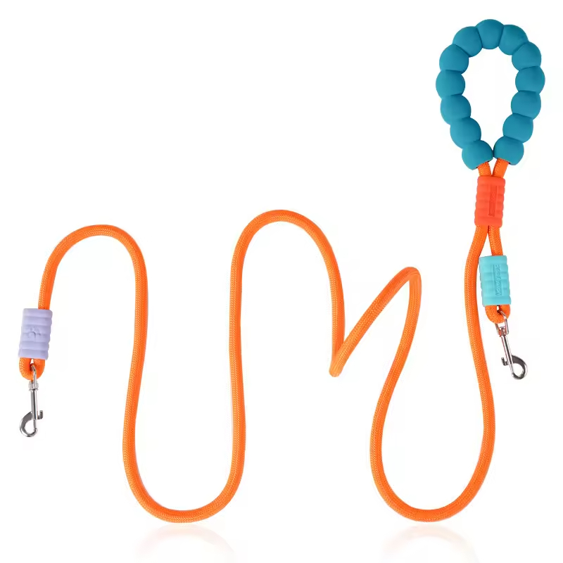 Adjustable Rope Dog Collar and Leash Set