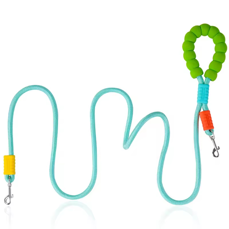 Adjustable Rope Dog Collar and Leash Set