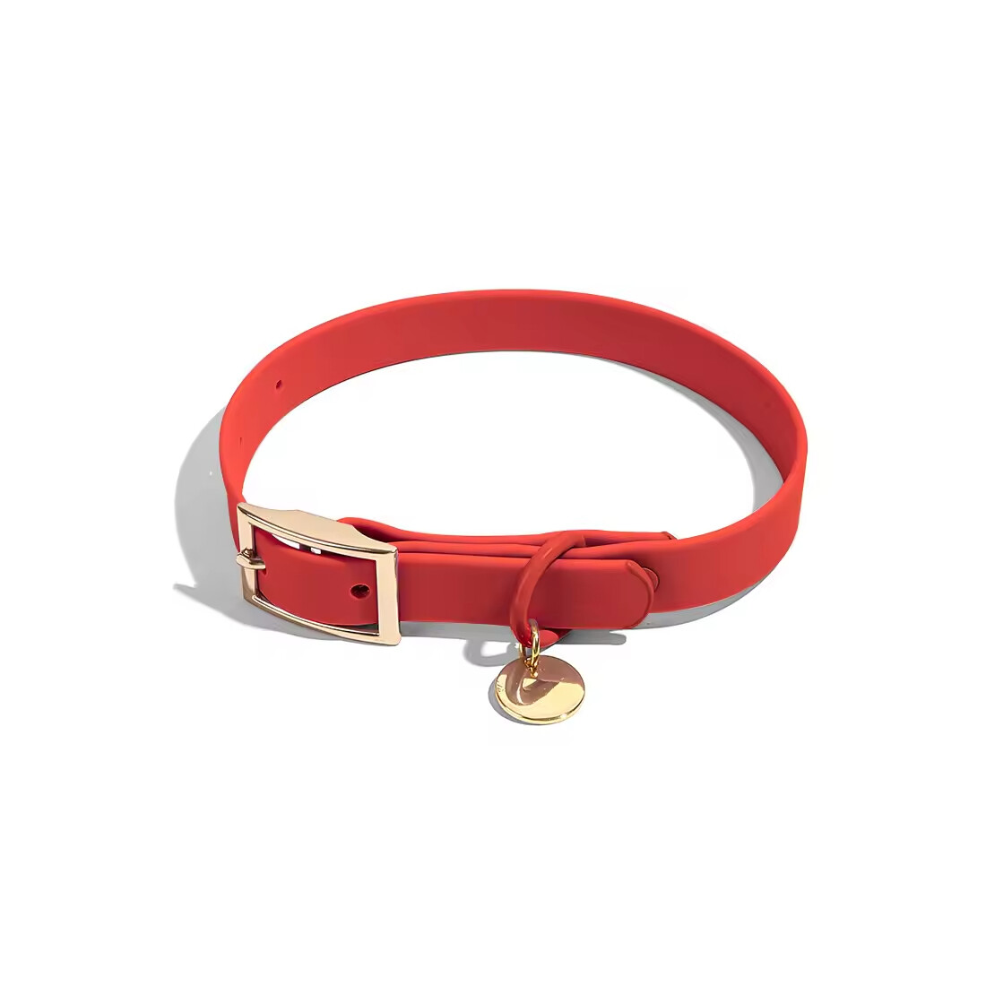 Adjustable Dog Leather Collar