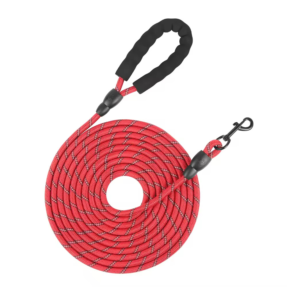 Custom Logo Outdoor Nylon Pet Rope Leash Dog
