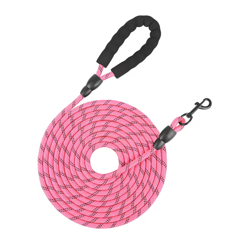 Custom Logo Outdoor Nylon Pet Rope Leash Dog