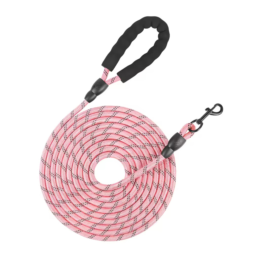 Custom Logo Outdoor Nylon Pet Rope Leash Dog