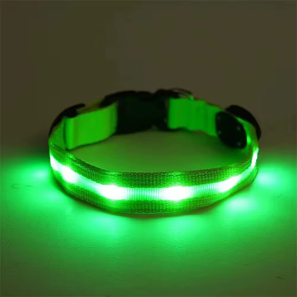 USB Charging Nylon Dog Led Collars