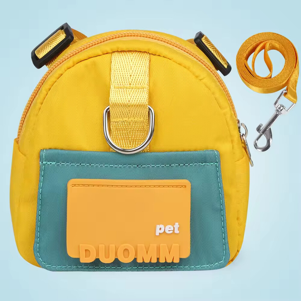 Travel Outdoor Dog Leash with Backpack Bag