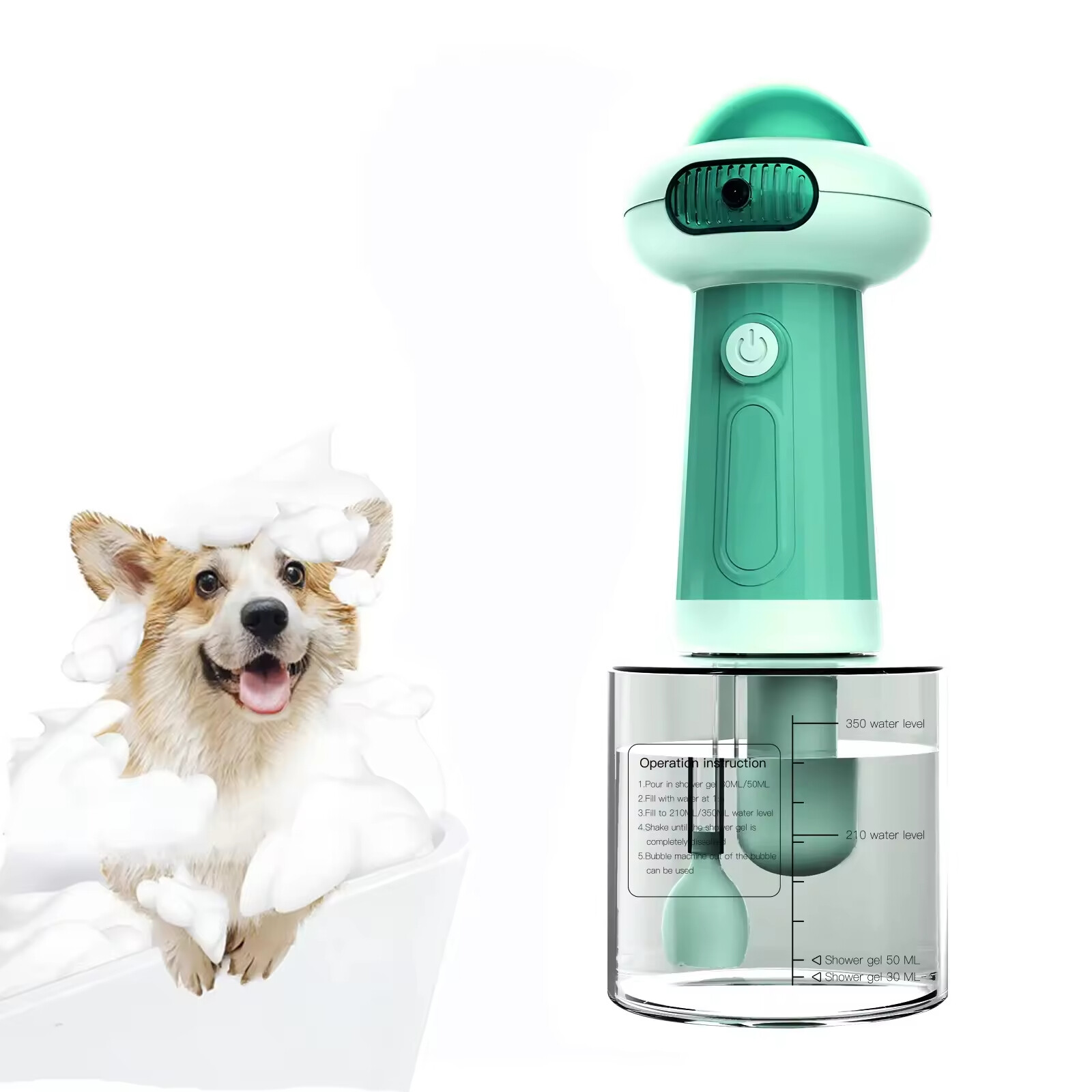 Bath Foam Soap Tool Pet Dog Foam Sprayer