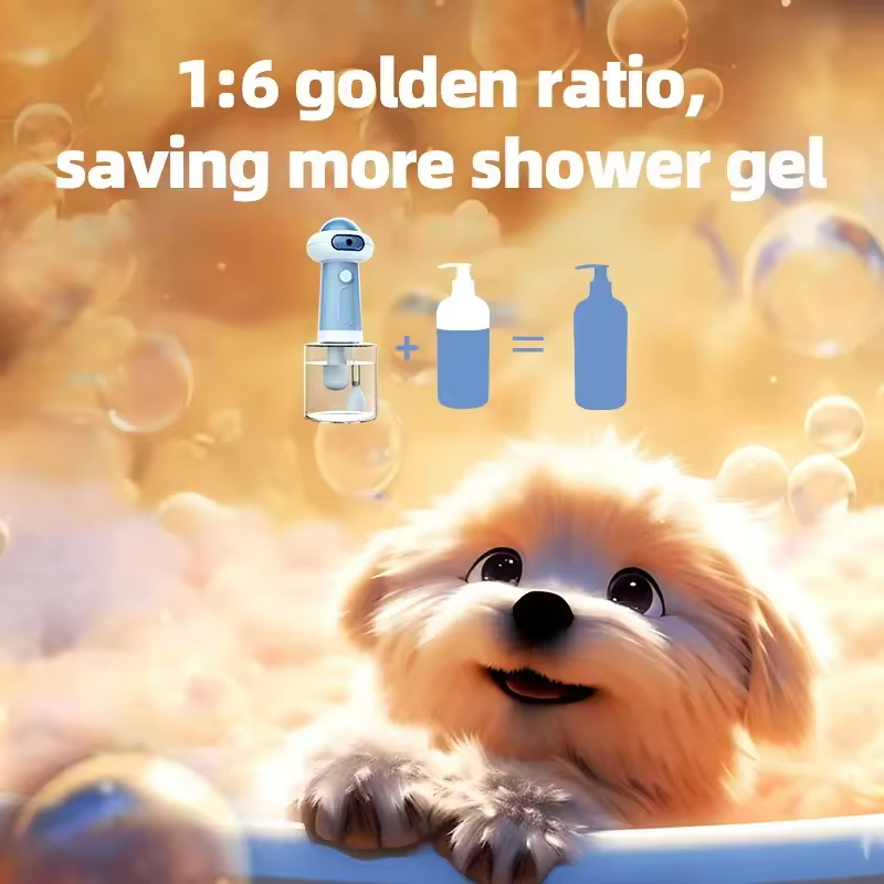 Bath Foam Soap Tool Pet Dog Foam Sprayer