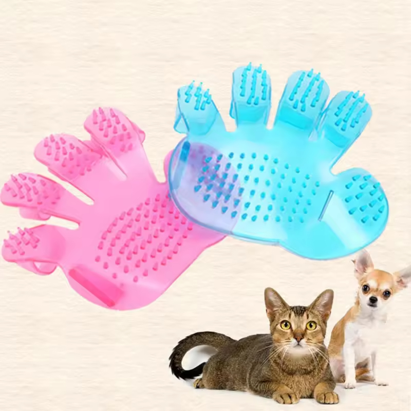 Grooming Tool Cat Dog Pet Five-finger Bath Brush