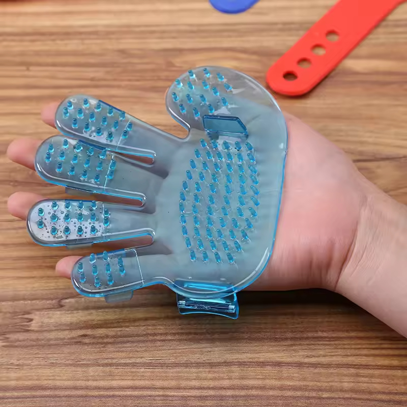 Grooming Tool Cat Dog Pet Five-finger Bath Brush