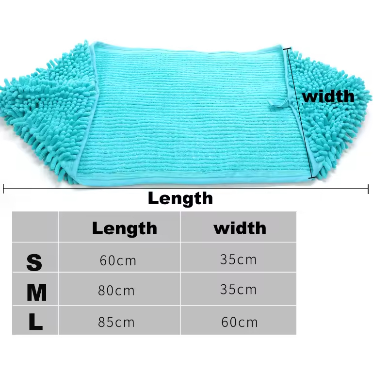 New Design Paw Pattern Pet Dog Grooming Dryer Towel