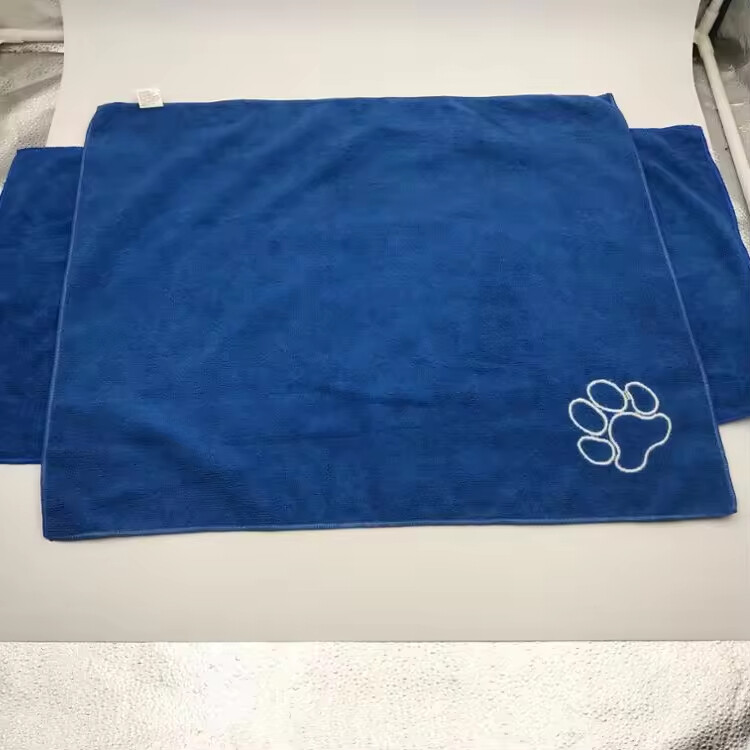 New Design Paw Pattern Pet Dog Grooming Dryer Towel
